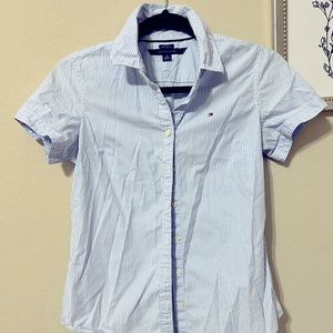 Tommy Hilfiger button down Shirt Women Size XS